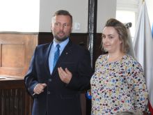 Miniatura zdjęcia: Wizyta młodzieży polsko-holenderskiej w ratuszu