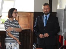 Miniatura zdjęcia: Wizyta młodzieży polsko-holenderskiej w ratuszu