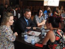 Miniatura zdjęcia: Wizyta młodzieży polsko-holenderskiej w ratuszu