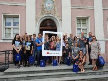 Miniatura zdjęcia: Wizyta młodzieży polsko-holenderskiej w ratuszu