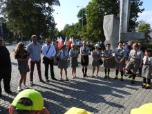 Miniatura zdjęcia: 74. rocznica Powstania Warszawskiego w Międzyrzeczu 