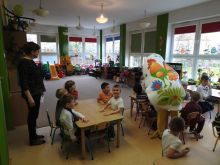 Miniatura zdjęcia: Burmistrz z wizytą u przedszkolaków