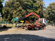 Miniatura zdjęcia: Uwaga, wymiana słupów oświetleniowych