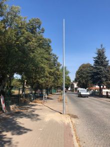 Miniatura zdjęcia: Uwaga, wymiana słupów oświetleniowych