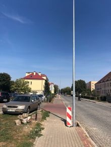 Miniatura zdjęcia: Uwaga, wymiana słupów oświetleniowych